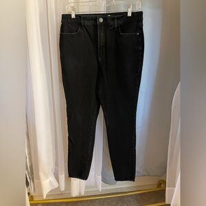 LC Lauren Conrad Super High Rise Super Skinny Jeans - Black